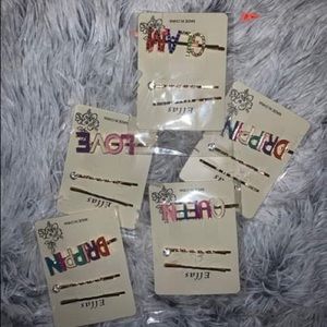 Colorful barrettes
